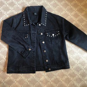 Black Jean Jacket